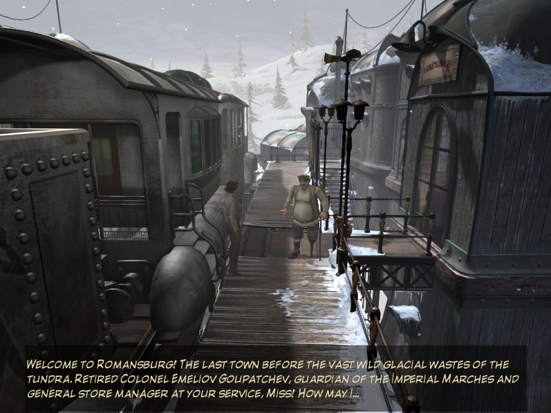 Syberia 2 Start of Game